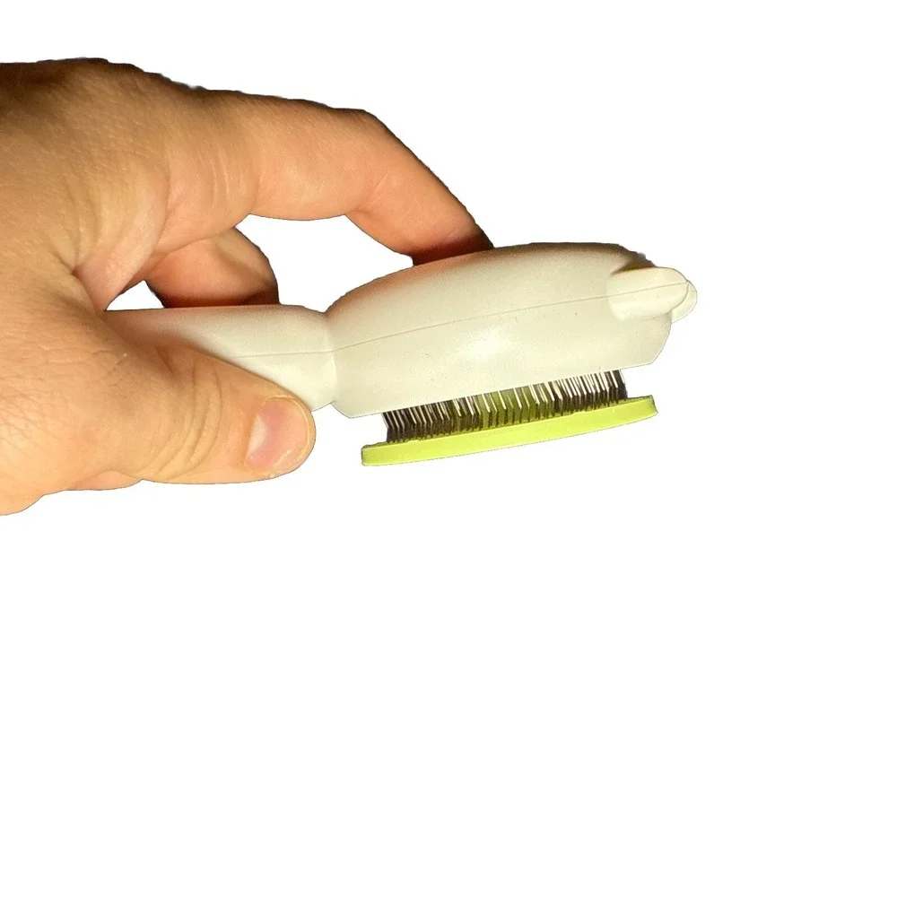 Effortless Pet Grooming with Paw Shaped Self-Cleaning Brush for All Pets